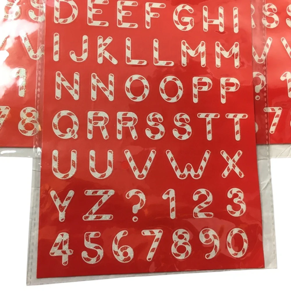 Target alphabet number